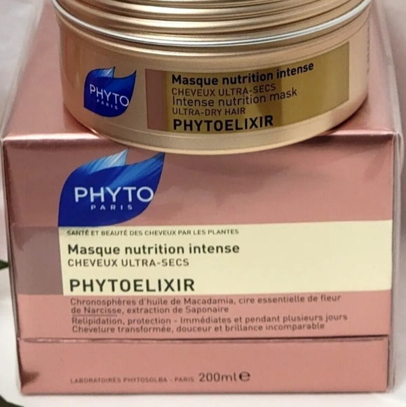 PHYTO PHYTOELIXIR Intense Nutrition Mask ULTRA DRY HAIR 200 ml / 6.7 oz SEALED - Picture 2 of 5